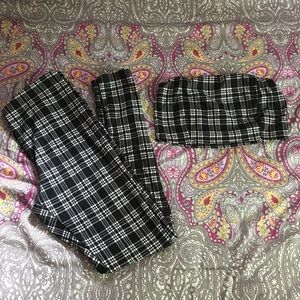 Fashion Nova Checked Set